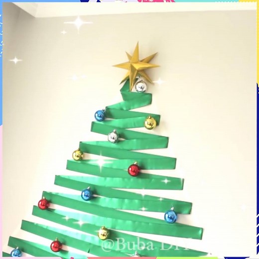 How to Make CHRISTMAS Tree on the Wall By: BuBa DIY by Gi Guedes | MetDaan DIY