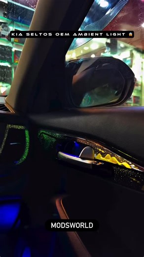 Modsworld on Instagram: "Kia seltos oem fitment ambient light now available in stock ✅ #kia #seltos #ambientlight #caraccessoriesindia #modifiedcarskerala"