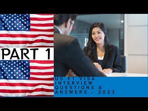 US Student F1 Visa Sample Mock Interview Questions & Answers - 2023 || PART 1