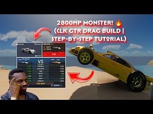 Mercedes-Benz CLK GTR DRAG BUILD (2800HP/2500NM) | Full Step-by-Step Tutorial | CPM 2#tutorialcpm2#