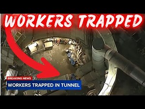 🔴 LIVE: Tunnel COLLAPSE — 15 Workers TRAPPED During Boring Operation | Rescues Underway