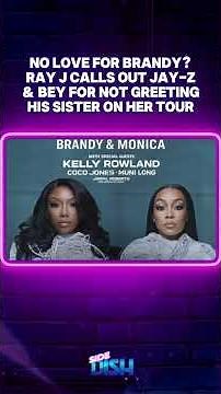 Beyoncé & Jay-Z Snub Brandy? Ray J Calls It Out!