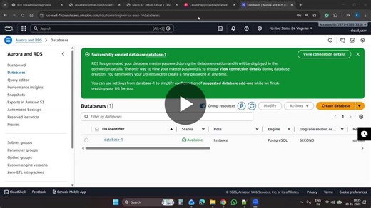 Hands-On AWS RDS with MySQL Demo and Security Best Practices | KARTHIK Kumar posted on the topic | LinkedIn