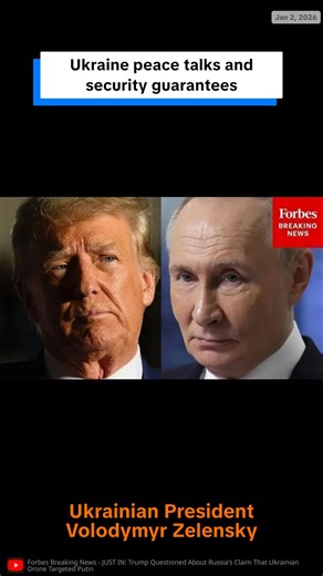 Zelensky Says Peace '10 Away' as Talks Explore Hosting US Troops; Kyiv Strikes Russian Oil Depot #news #trending #breaking #breakingnews #fyp