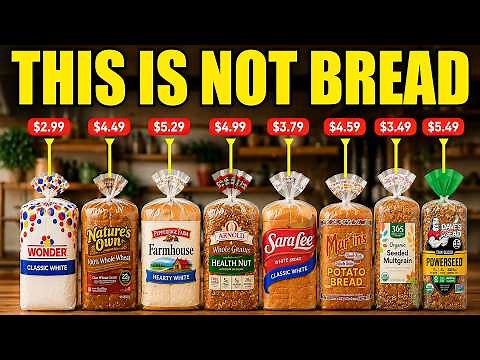 10 US Bread Brands to AVOID and 3 That Are Actually Safe