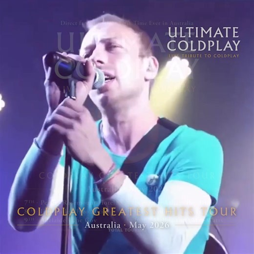 🎶 Experience the magic of Coldplay like never before! Direct from the UK, ULTIMATE COLDPLAY — the world’s most acclaimed Coldplay tribute — is bringing their spectacular live show to Australia for the very first time! ✨ Featuring a true Chris Martin look-alike and all the anthems you love: Yellow, Fix You, Viva La Vida, Paradise, A Sky Full of Stars, The Scientist more. 📍 Australian Tour – May 2026 May 7 – Perth – Rosemount Hotel May 8 – Fremantle – Freo.Social May 9 – Adelaide – The Gov May 1