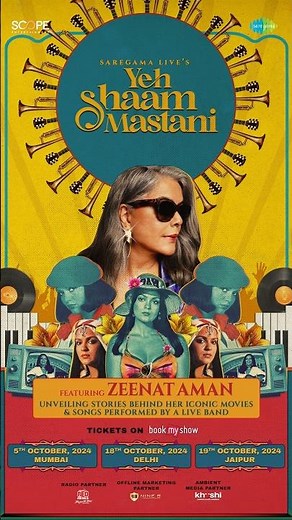 Relive the golden days with Zeenat Aman!