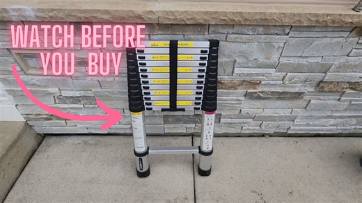 Watch Hands on review of Telescoping Ladder, LUISLADDERS on Amazon Live