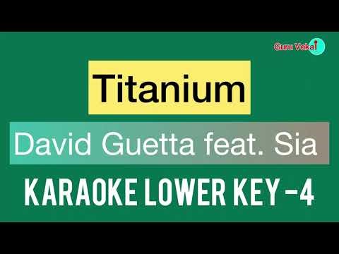 David Guetta feat. SIA - Titanium (Karaoke Lower Key -4)