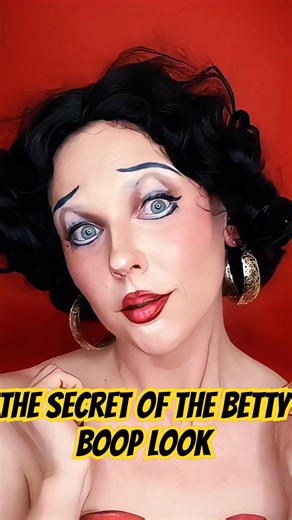 BETTY BOOP: 1930s Transformation 💋✨ | Vintage Glamour Makeup