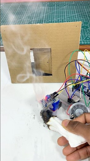 Air Quality Monitoring with Arduino | Home Automation #arduino #electronics #engineering #techno