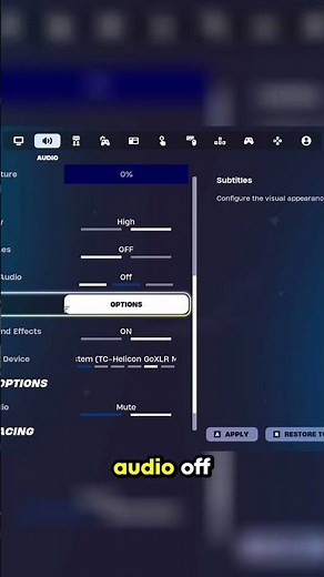 Best Fortnite Audio Settings for Better Gaming! #fortnite #settings #gaming