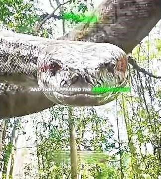They tried to hunt the python king