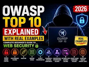 OWASP Top 10 Explained with Real Examples (2026) | Complete Beginner's Guide to Web Security