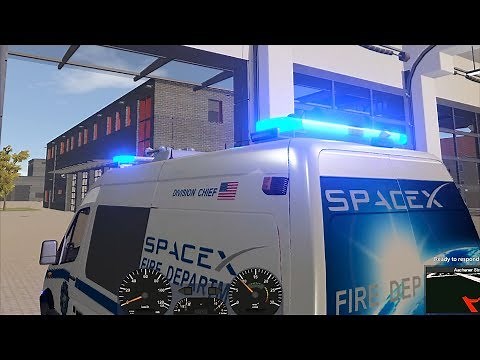 Emergency Call 112 – SpaceX Fire Department Gameplay! 4K