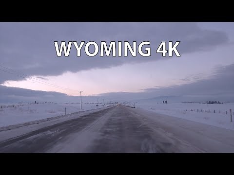 American West - Wyoming 4K - Scenic Drive