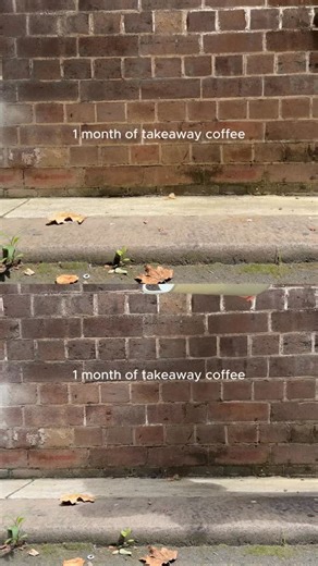 Your sign to get a reusable cup ☕👀 We love coffee as much as the next person, but it doesn’t have to come with plastic waste. Let’s assume you get 1 takeaway coffee every working day: That’s 5 single-use coffee cups a week. In an average month, that’s 21 plastic-lined coffee cups. In 6 months, that’s 130 cups. And in a year, that’s 260 cups - most of which will end up in landfill, where each cup takes 30 years to break down. Coffee on the go isn’t the problem here, single use-plastics are! Most