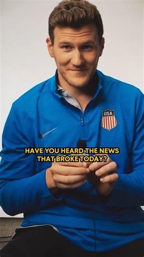 When Taylor Swift announces an engagement mid interview... | NBC Olympics & Paralympics