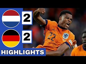 🟠Netherlands vs Germany (2-2) Extended HIGHLIGHTS | UEFA Nations League