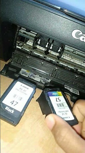 HOW TO TAKE OUT CANON E460 PRINTER INK JETS 🔥🔥