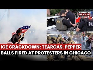 Chicago Ice Protest: Tear Gas And Pepper Balls Used By Federal Agents, Three People Arrested