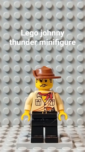 lego johnny thunder minifigure #lego #indianajones #legojohnnythunder