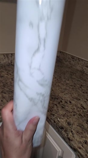 Marble Pattern Self-Adhesive Decor for Kitchen