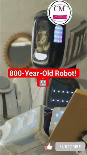 The First Robot in 1206 🤖 | 800-Year-Old Invention That Shocked The World! #jaidmeel