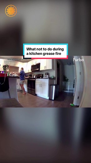 A Connecticut resident went viral after sharing a video showing the wrong way to stop a kitchen grease fire, hoping to encourage others to learn fire safety.