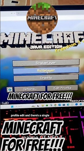 Play Minecraft For Free!!Just Type Mess.eu.org on your Browser And Start Playing!#gaming #minecraft
