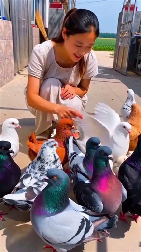The King of Fancy Pigeons Has Arrived 👑 #pigeon #birdviral #kingsizepigeon #kabutar #luxurybird