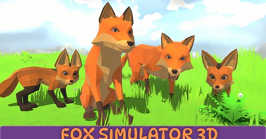 Fox Simulator 3D 🕹️ Joue sur CrazyGames!