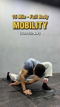 10-Min Morning Mobility Routine | Full Body Mobility Flow 🌊 #shorts #stretching #fitness