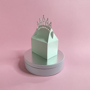 Princess Crown Box SVG Template, DIY Gift Box (digital Download) - Etsy