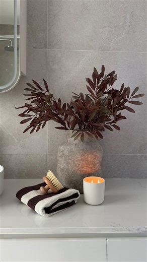 Proof you don’t always need to renovate. Sometimes you just need to restyle ✨ Lani layered in plush towels, added texture, and a few considered details to make her new bathroom feel more intentional. More her 🤍 Same tiles. Same layout. Completely different energy 🛁 If your space is feeling a little new build basic, consider this your sign to pop into Pillow Talk this weekend. The glow up is closer than you think 🏡 | Pillow Talk Australia