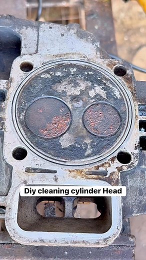 Diy cleaning cylinder Head #diy #technique #mechanic #MechanicLife #highlights #fblifestyle #Teambelbros | Team Belbros