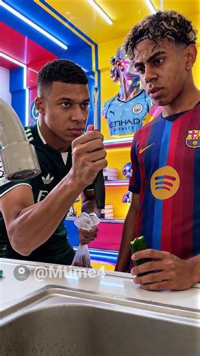 Mbappé Thought He Had a Better Way Than Yamal 😂🫘 #parody #football #yamal