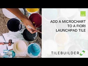 Tilebuilder: Add a custom dynamic chart to a SAP Fiori LaunchPad Tile #sapfiori