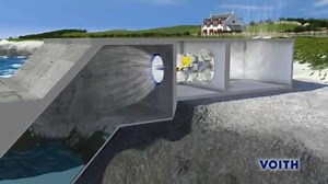 Ocean Energy - Wave Power Station Credit :theAneja | Industrial engineering & design