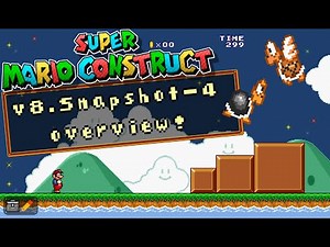 Super Mario Construct v8 snapshot 4 overview