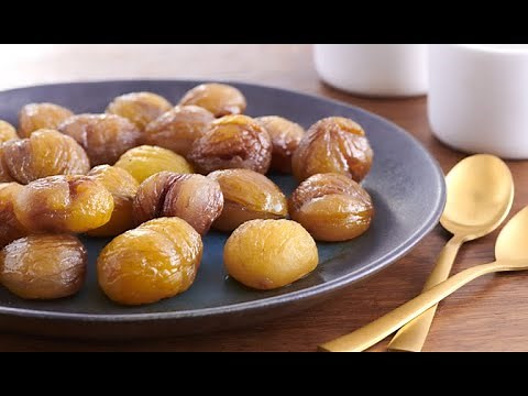 Geste culinaire : préparer des marrons glacés maison
