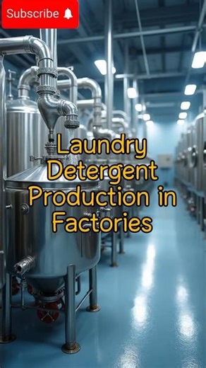 How Laundry Detergent Powder Is Made Inside the Factory 🧼 | From Chemicals to Clean Clothes