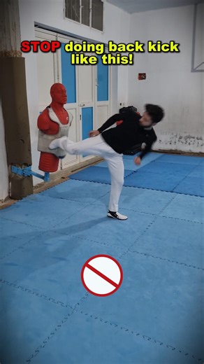 Why your Back Kick is SLOW (And how to fix it) 🎯