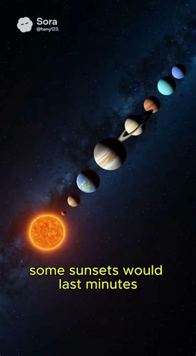 What If You Watched a Sunset on Every Planet? 🌍☀️