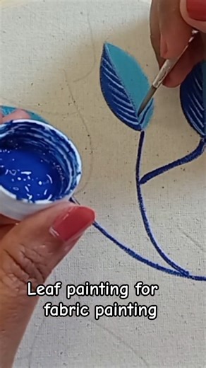 Leaf Painting | Fabric Painting | රෙදි පින්තාරු කලාව
