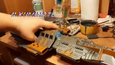 Stargate Ancient Cruiser Model Kit: 3D Printed Sci-fi Spaceship (DIY) - Etsy
