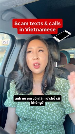 Ms Tran & Baby Aria on Instagram: "Has anyone else been getting Vietnamese scam calls and texts? What is this phenomenon? Gone are the days of the African prince asking to borrow money. It’s all about a Vietnamese dream guy from your past that wants to reconnect… I have to admit… this is pretty niche and an interesting approach…. What has your experience been like?"