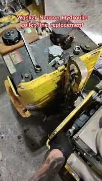 wacker Trench Roller Hydraulic Cooler Line Replacement, 6'7" POV The ai powered mechanic. on Amazon