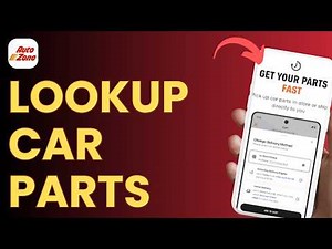 How to Use AutoZone for Car Parts Lookup