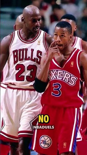 Allen Iverson reveals how he felt playing against Michael Jordan 🐐 #shorts